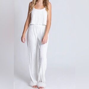 Wedding Day White Getting Ready Pajamas